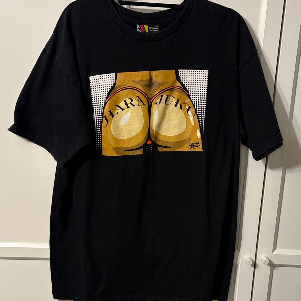 ROCK SMITH RARE Black Graphic Tee - Picture 3 of 5